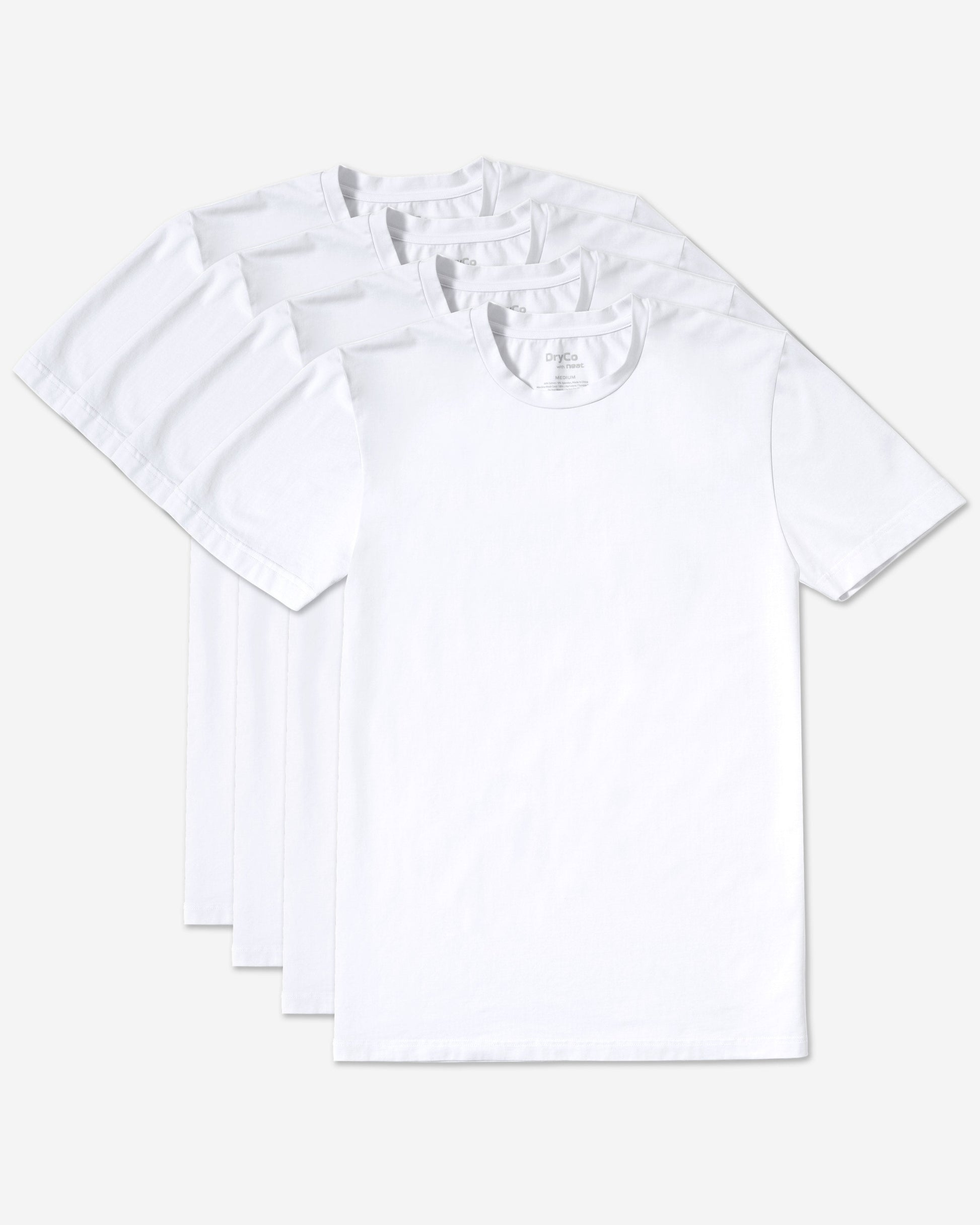 White Crew 4 Pack