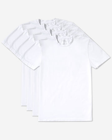 White Crew 4 Pack