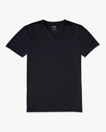 Flats V-Neck Black New Neat