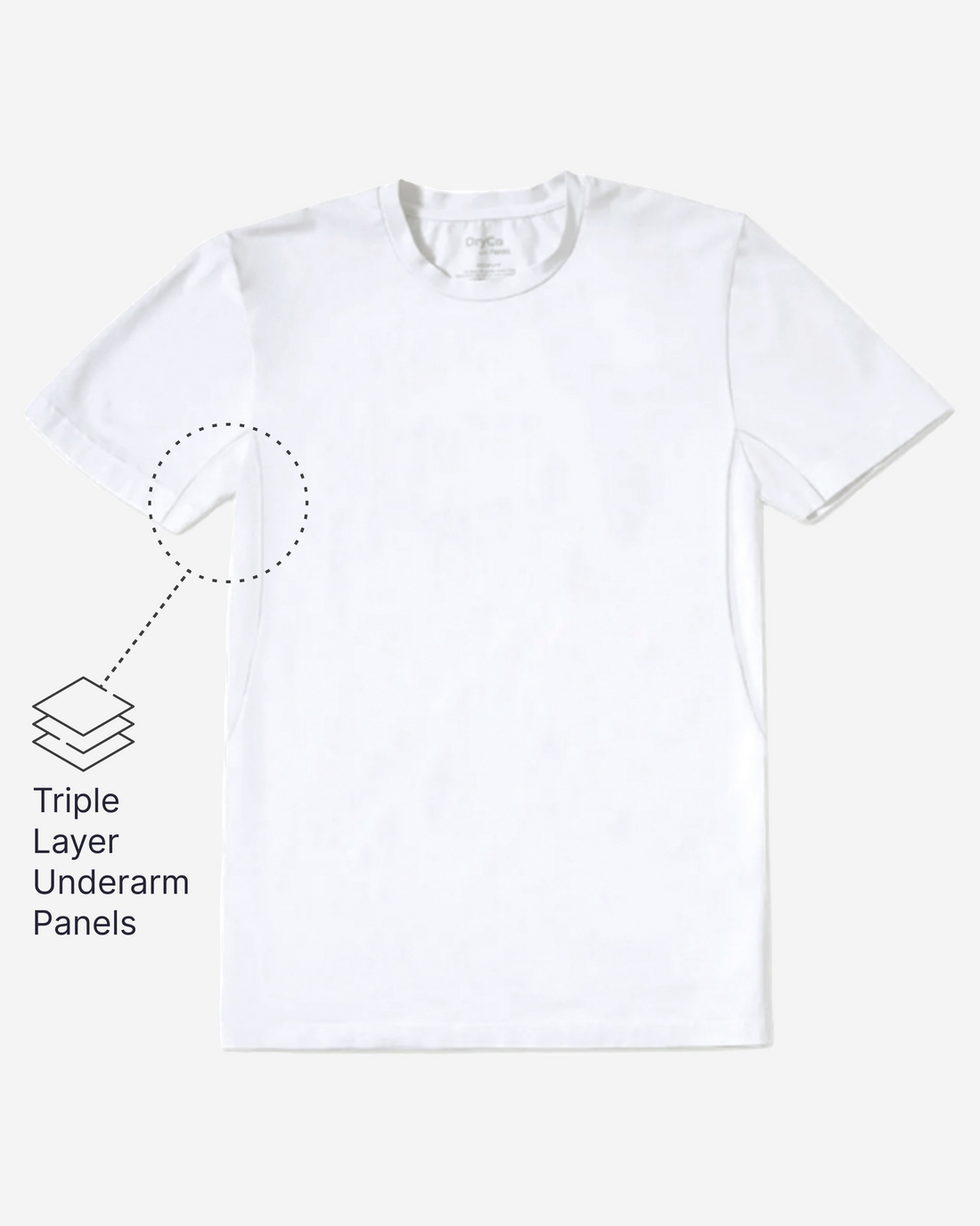 T-shirt with Pit Stopper Single Graphics