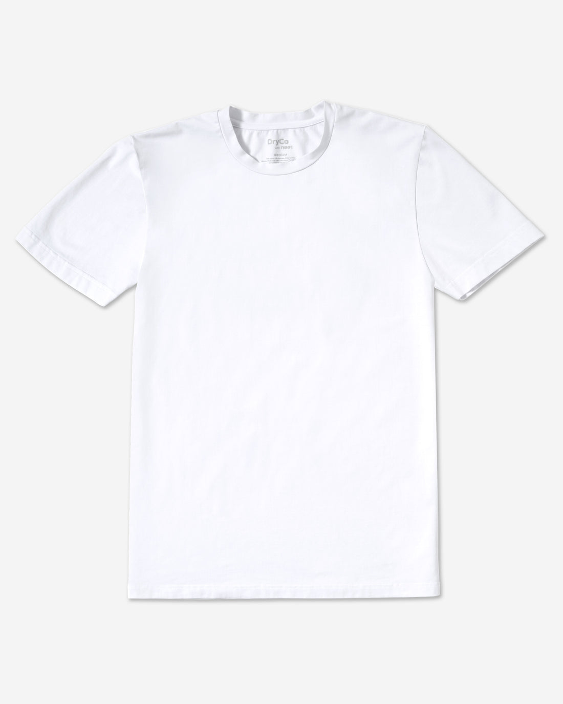White Crew Neck With Background