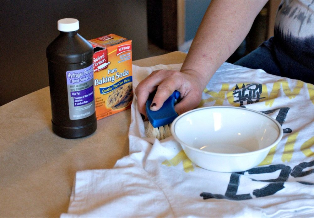 Remove and prevent sweat stains with common household solutions.