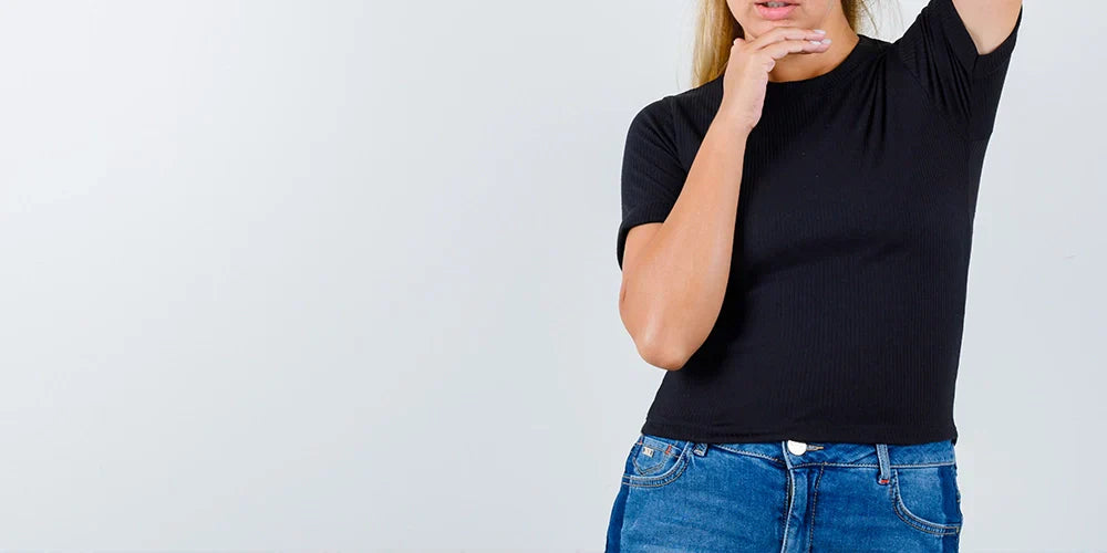 young girl posing in white background