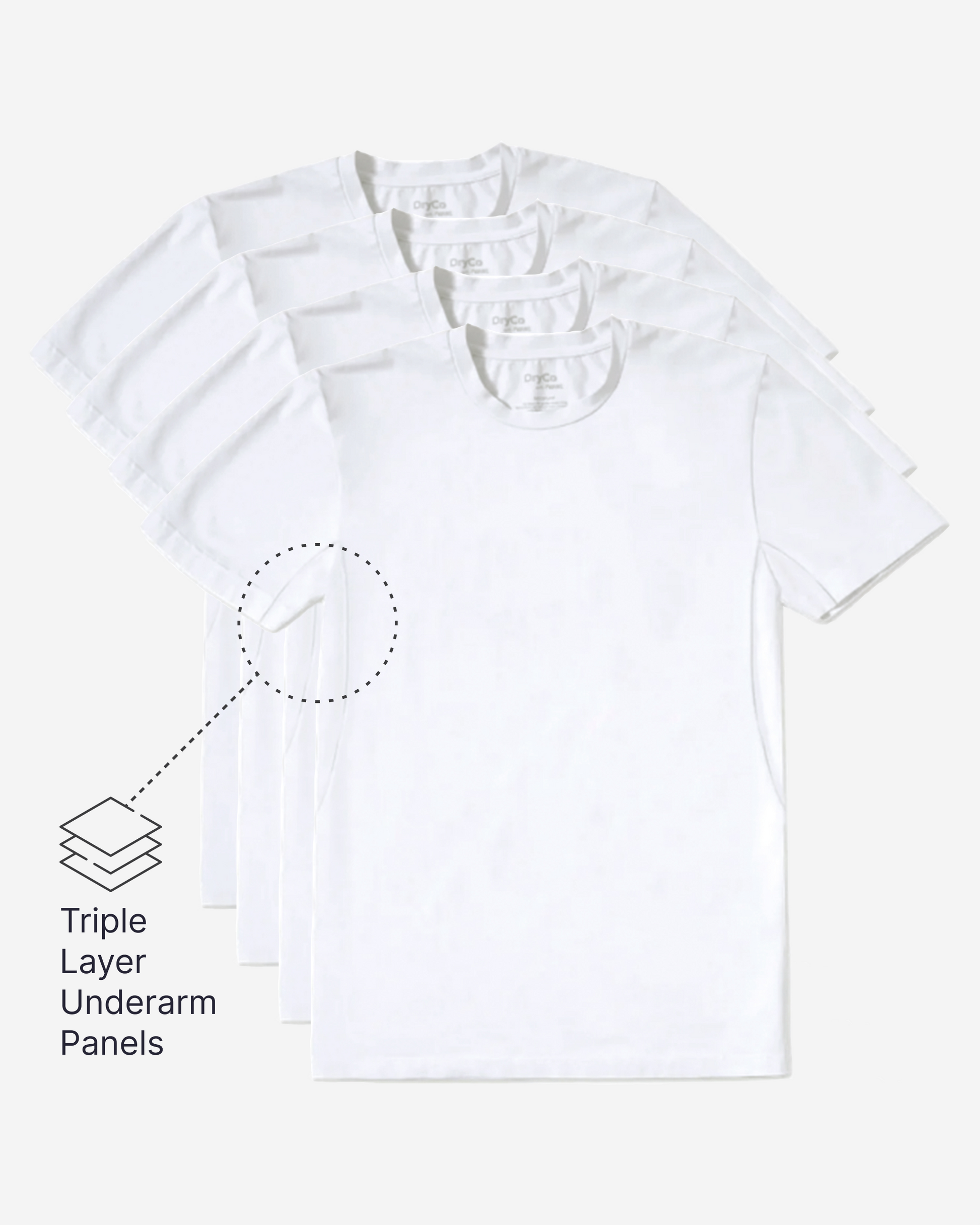 Neat pit stopper undershirt 4pack