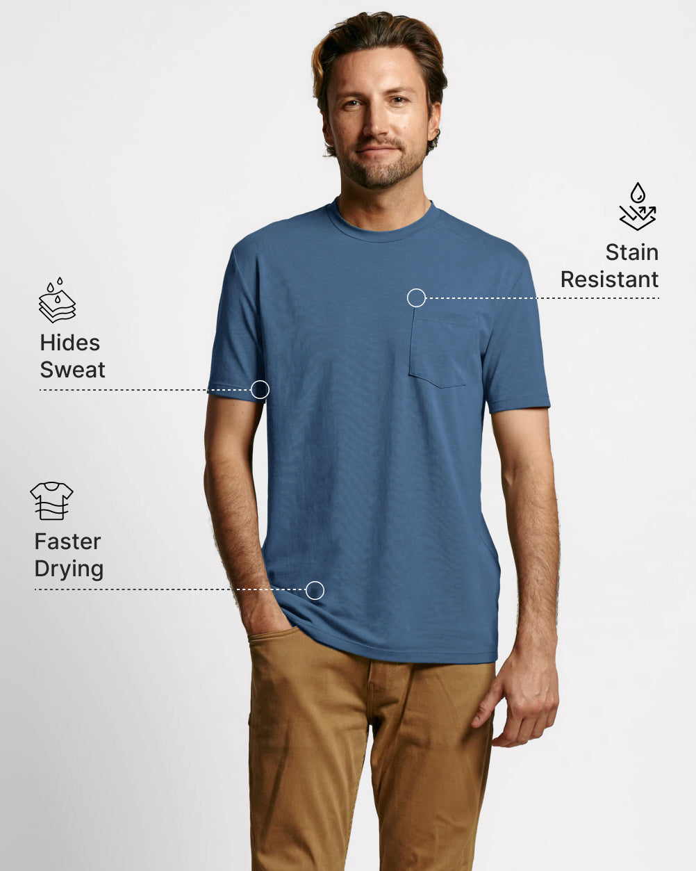 Sweat Defender Pocket Tee