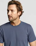Model wearing Neat Sweat Proof Crew Neck PDP Grey