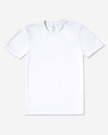 White Crew Neck With Background