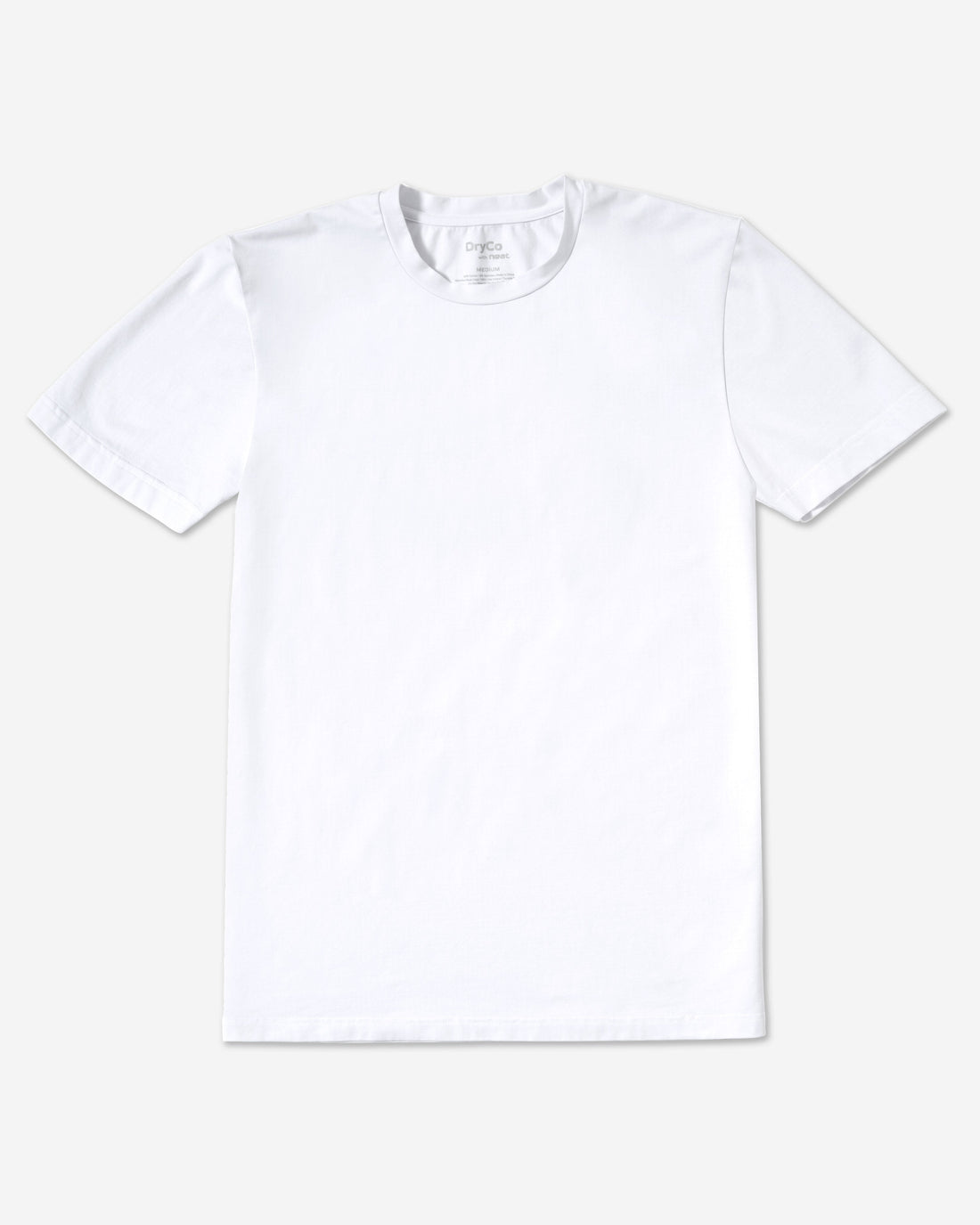 White Crew Neck With Background