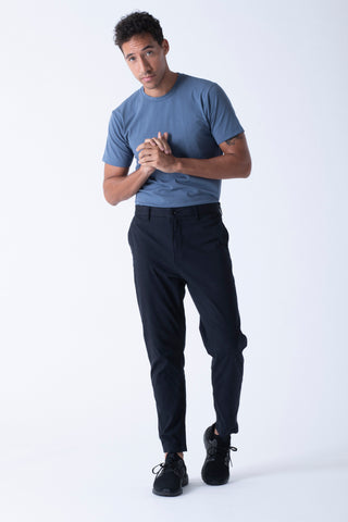 model with anti-sweat t-shirt