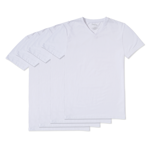 Neat™ Undershirt 4-Pack (Crew/V-Neck)