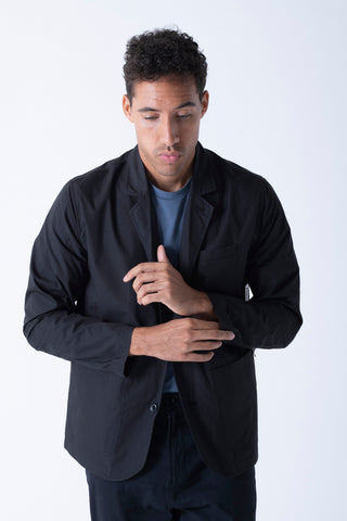 model with sweat-proof t-shirt