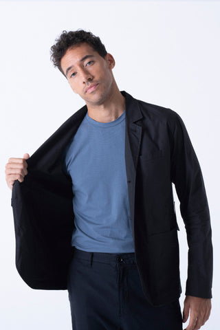 model with anti-sweat t-shirt